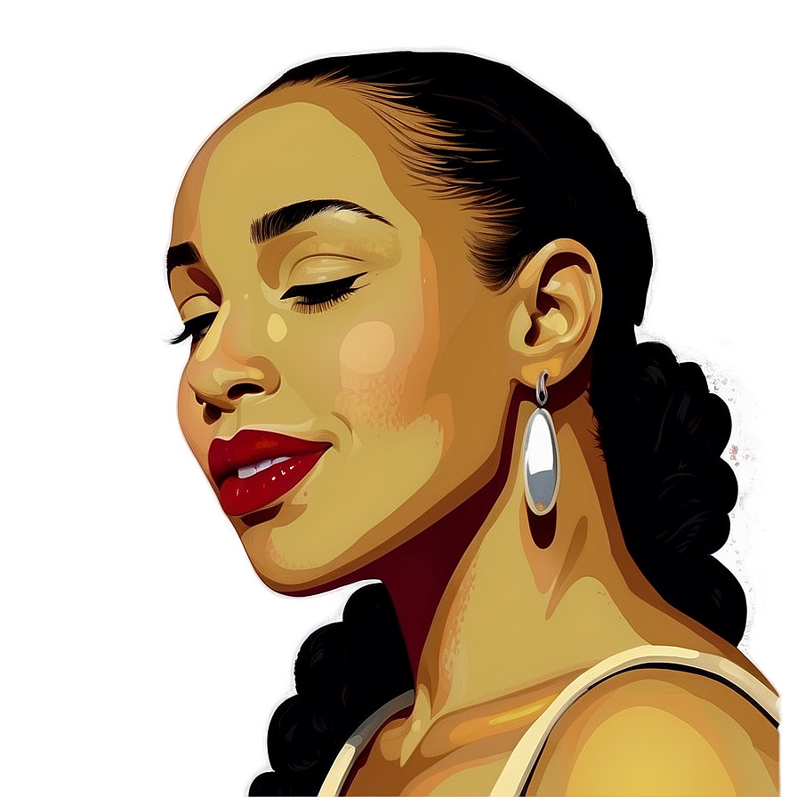 Sade's Smooth Voice Png 55 PNG