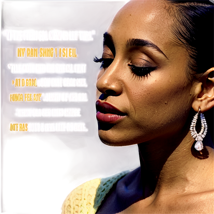 Sade's Soul Touching Lyrics Png Low PNG