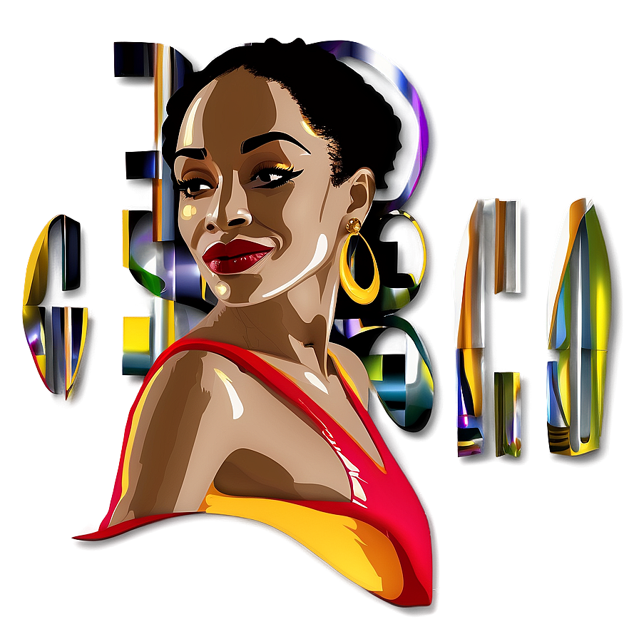 Sade Singer Illustration Png Mnj PNG