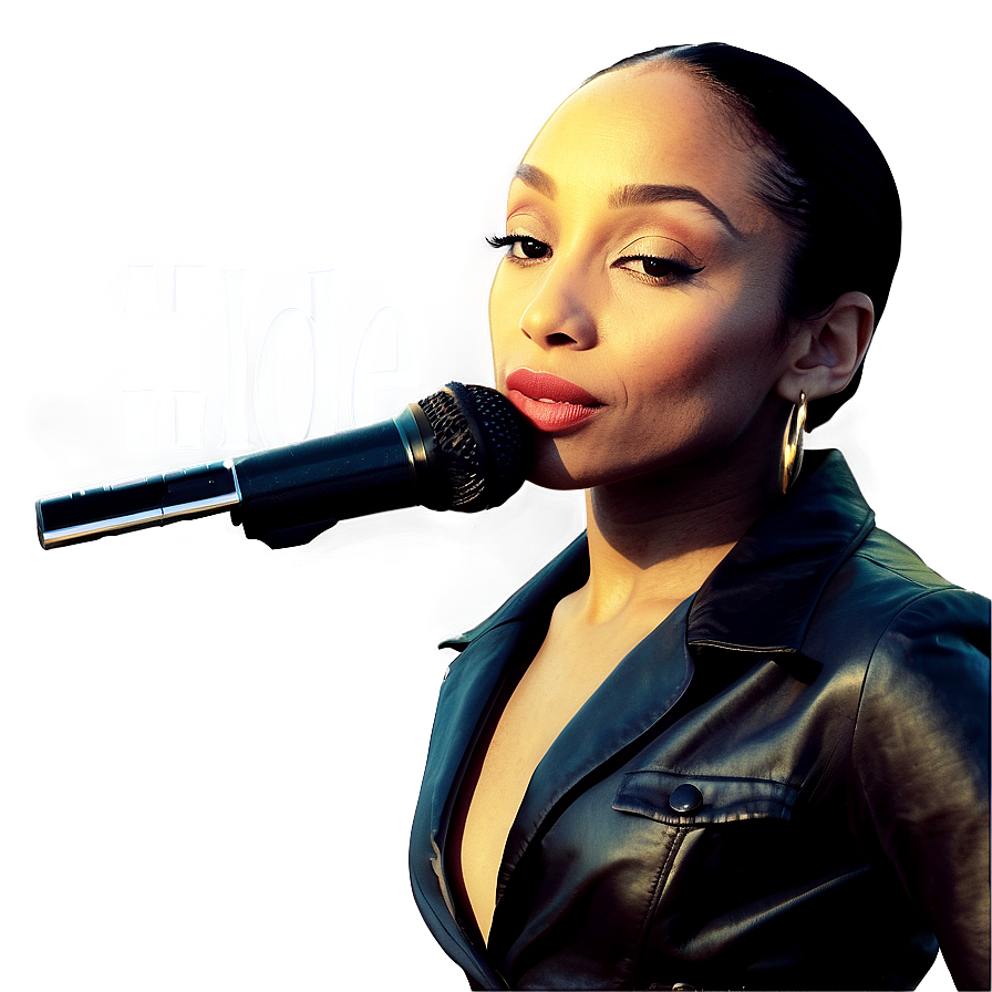 Sade Vintage Poster Png Cmy7 PNG