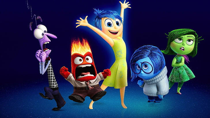 Sadness Inside Out Emotions Wallpaper