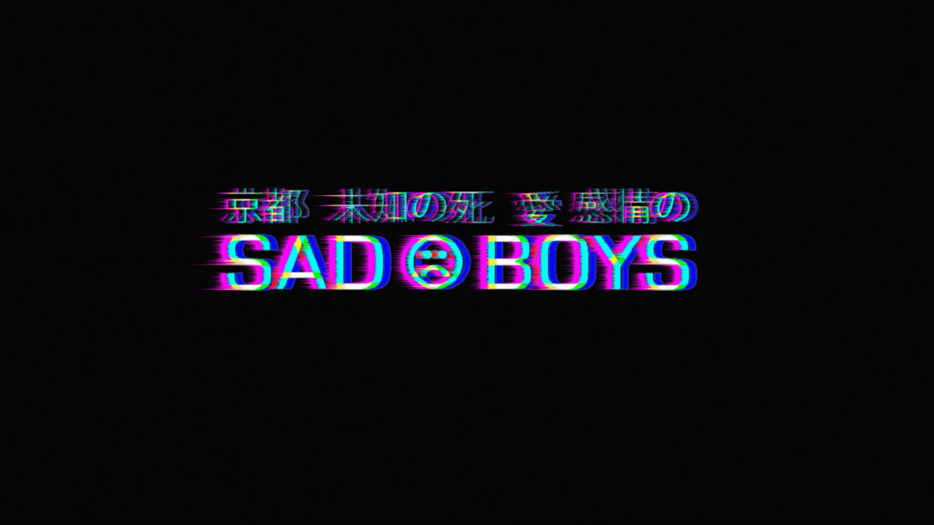 Tristhed,triste Drenge, Sløret Tekstbillede