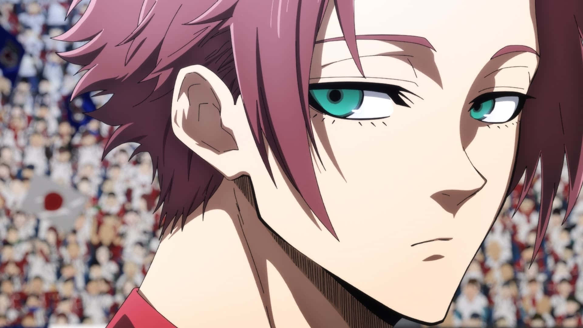 Sae Itoshi Intense Focus Wallpaper