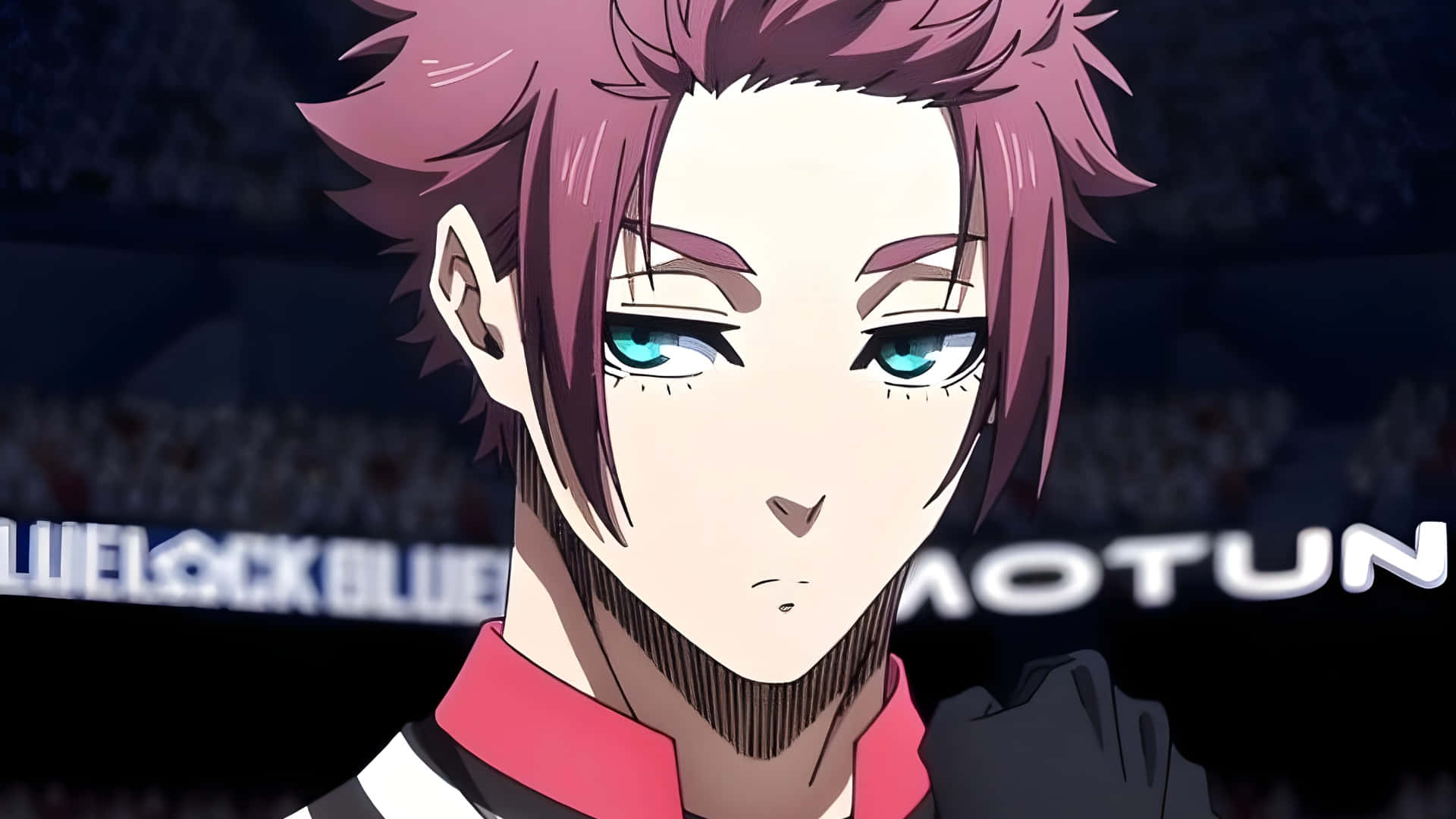 Sae Itoshi Intense Gaze Wallpaper