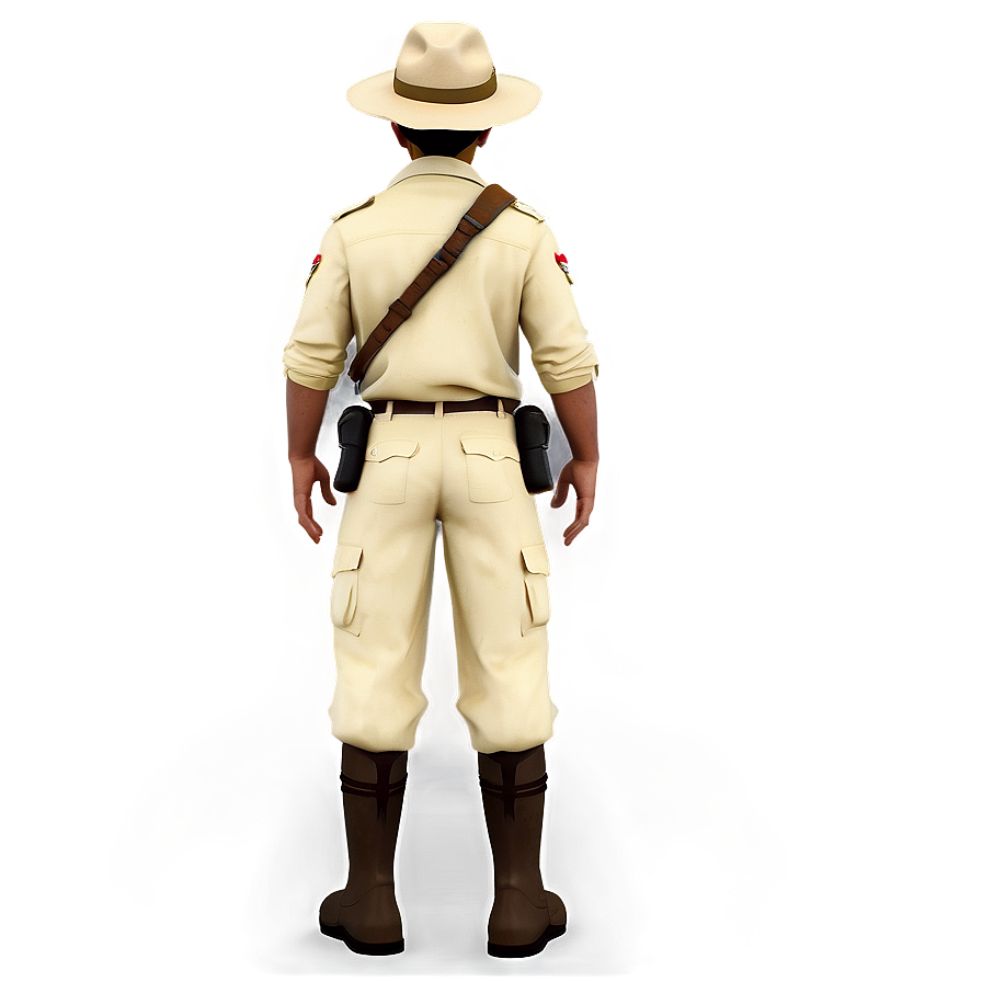 Safari Explorer Outfit Png 06122024 PNG