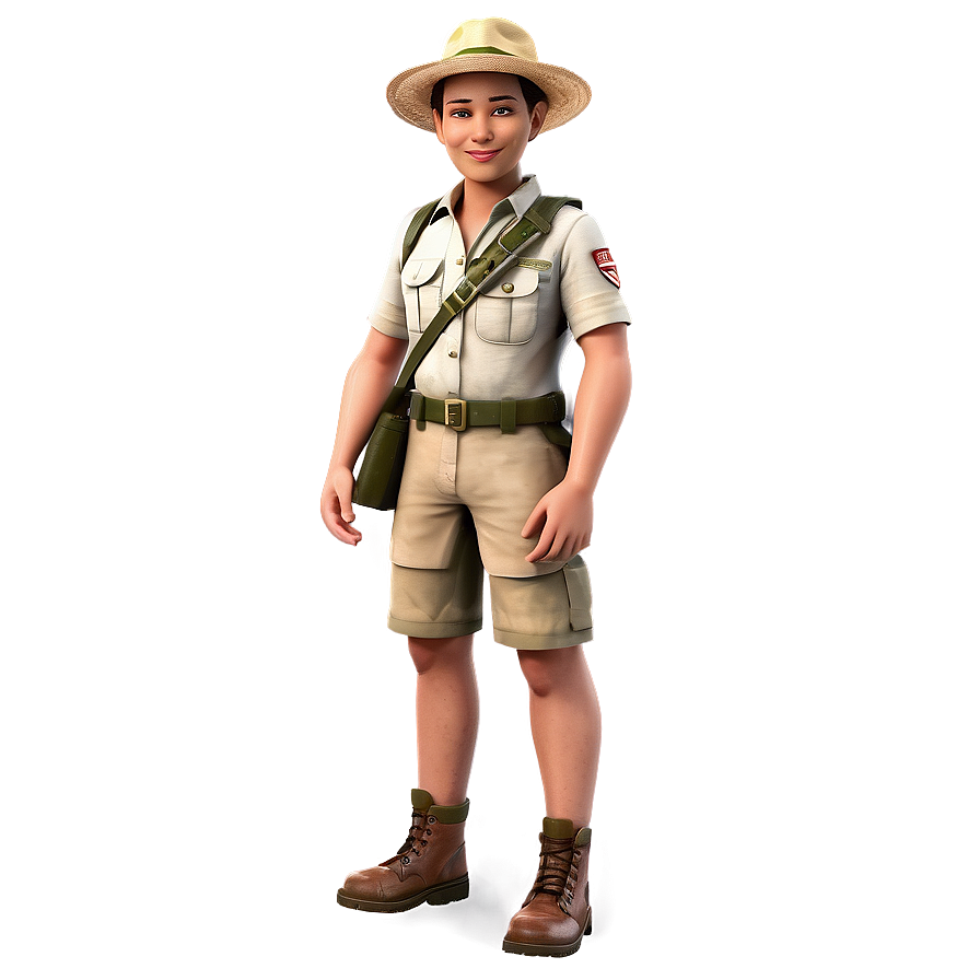 Safari Explorer Outfit Png 25 PNG