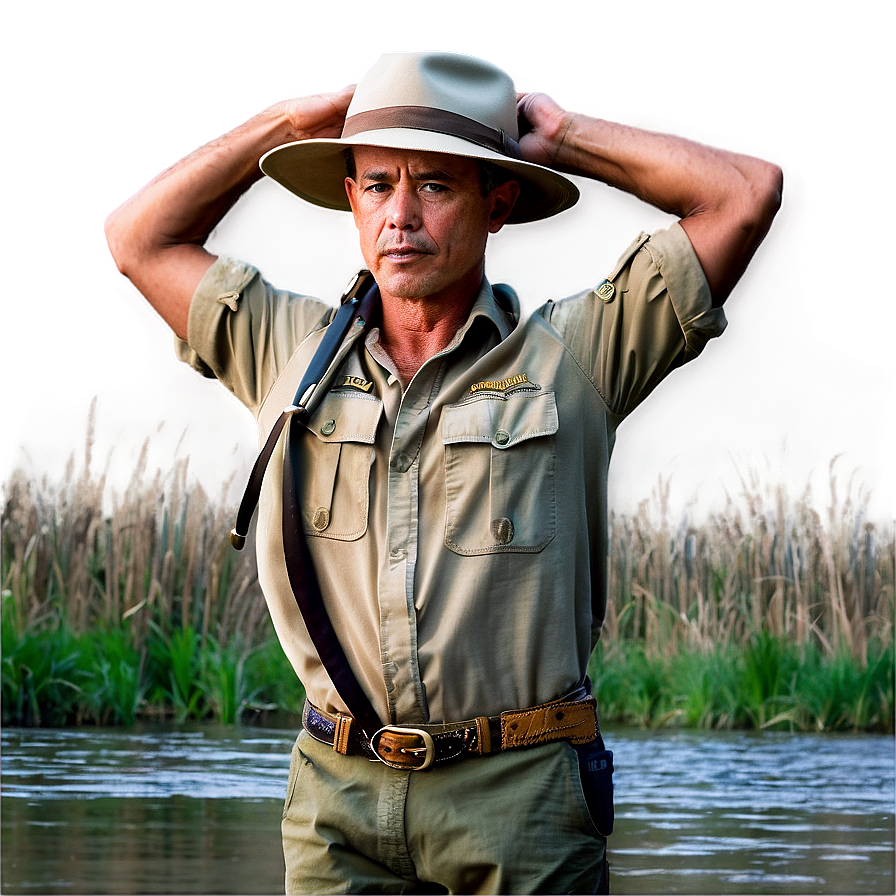 Safari Hat By The River Png Cuh PNG