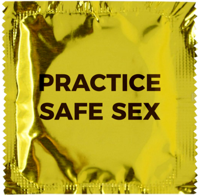 Safe Sex Condom Packet PNG
