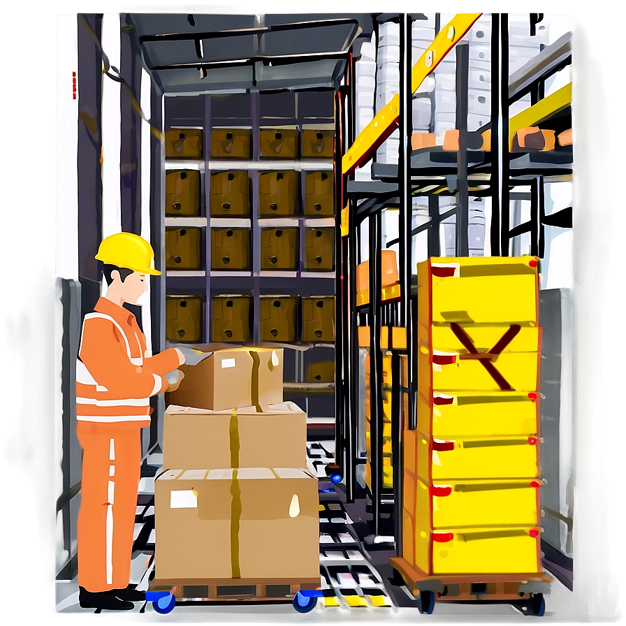 Safe Warehouse Work Environment Png Sxs84 PNG