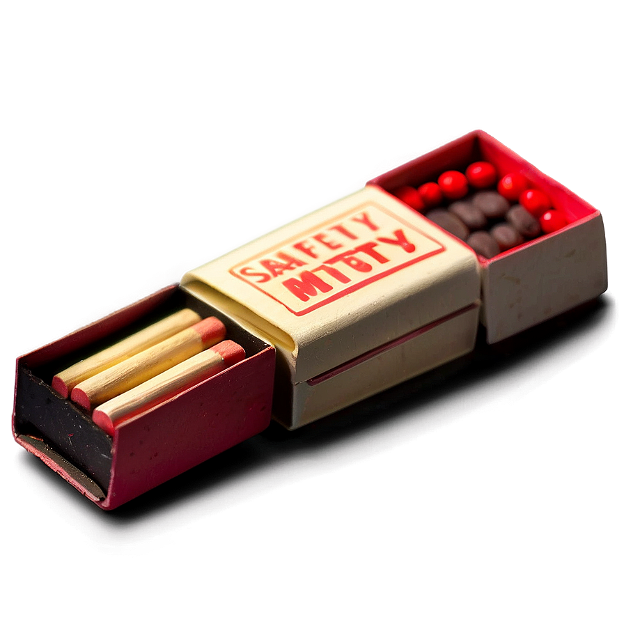 Safety Matchbox Png 06202024 PNG