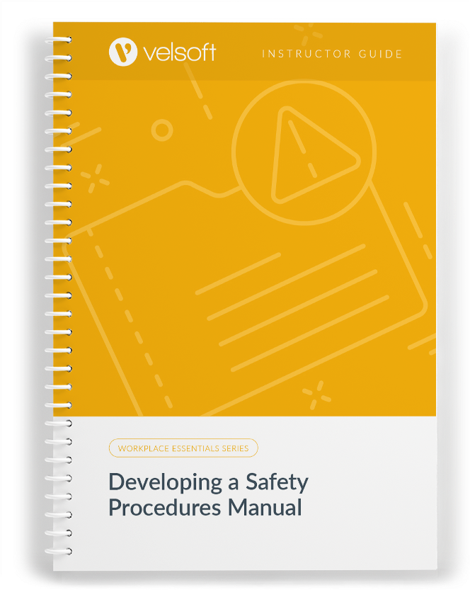 Safety Procedures Manual Cover PNG