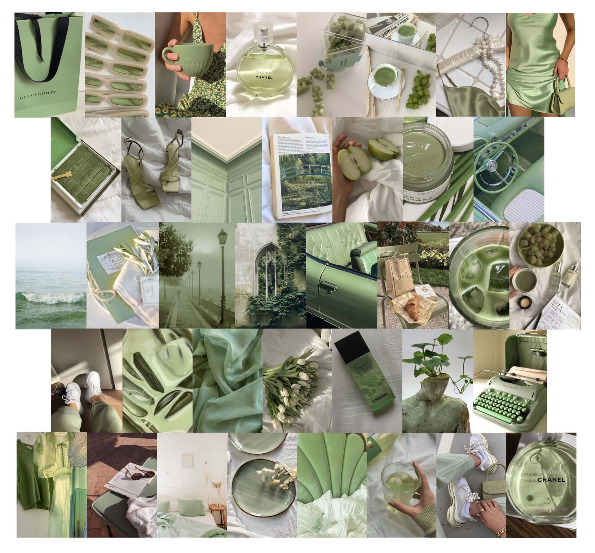 Amazoncom 60 Pieces Sage Green Wall Collage Print Kit Green Aesthetic  Plants Wall Photo Pictures Green Cards Wall Collection Poster Warm Color  Aesthetic Collage Dorm Room Bedroom Decor for Teen GirlsBoys Posters
