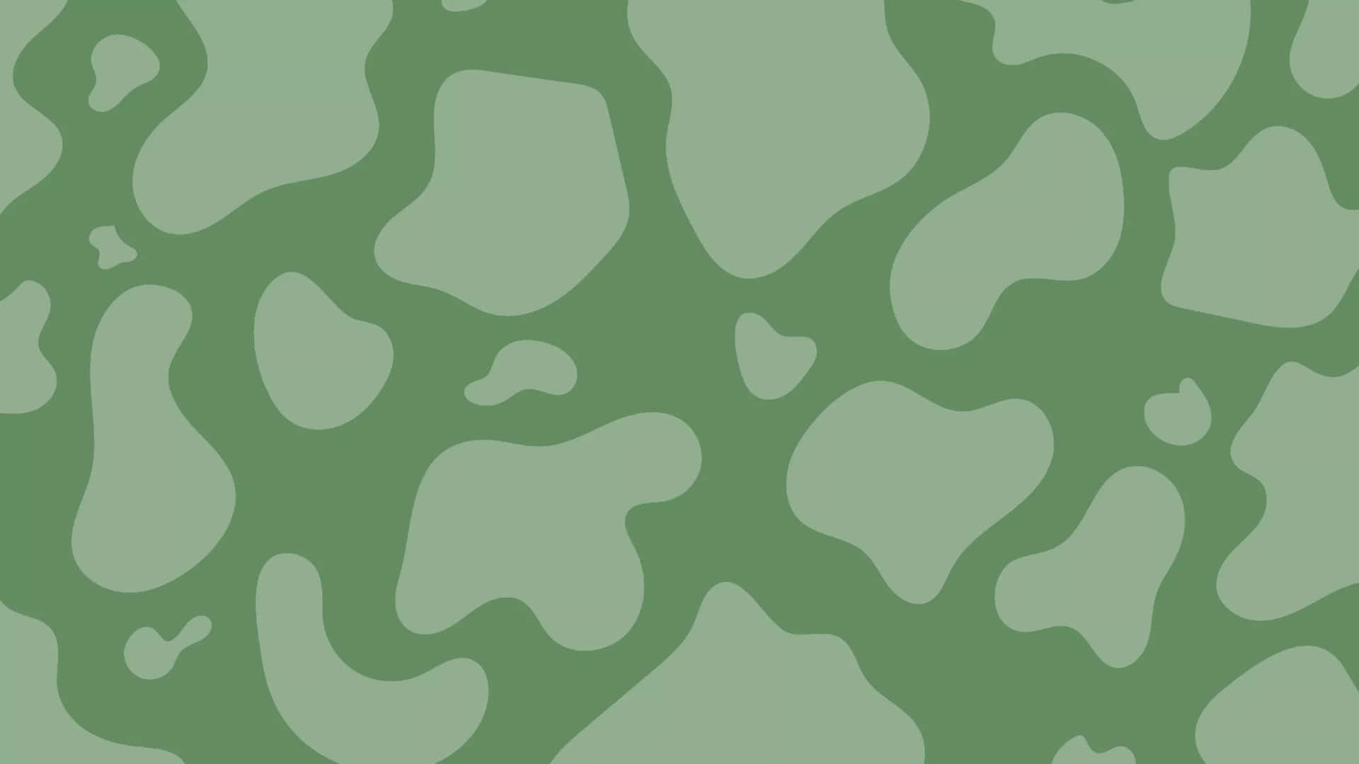 Sage Green Camouflage Pattern Wallpaper