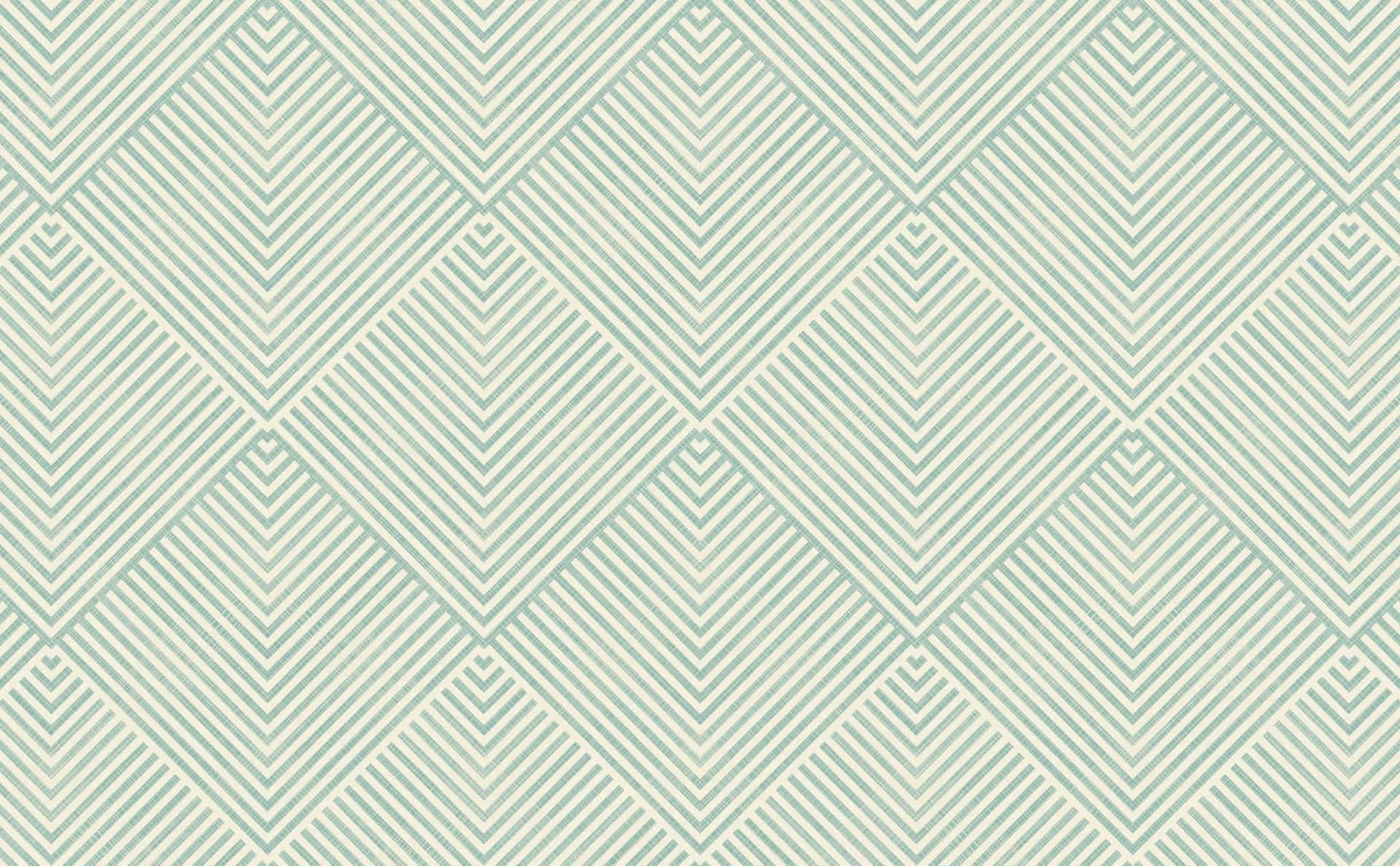 Sage Green Geometric Pattern Wallpaper