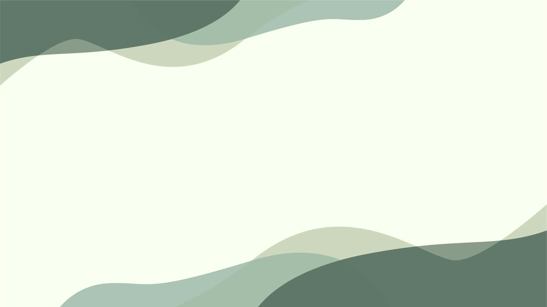 Sage Green Wave Abstract Background Wallpaper