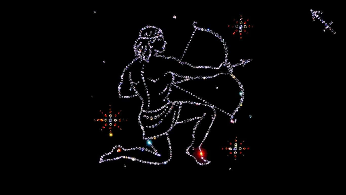 An adventurous spirit of the Sagittarius sign. Wallpaper