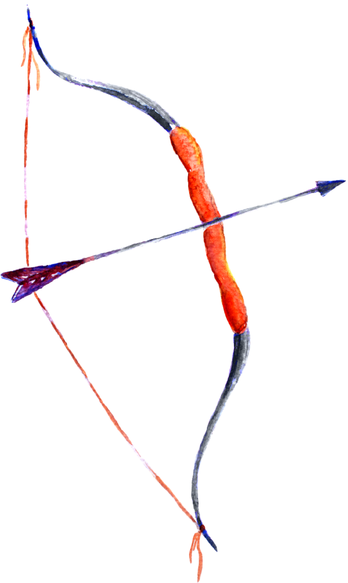 Sagittarius Archer Bowand Arrow PNG