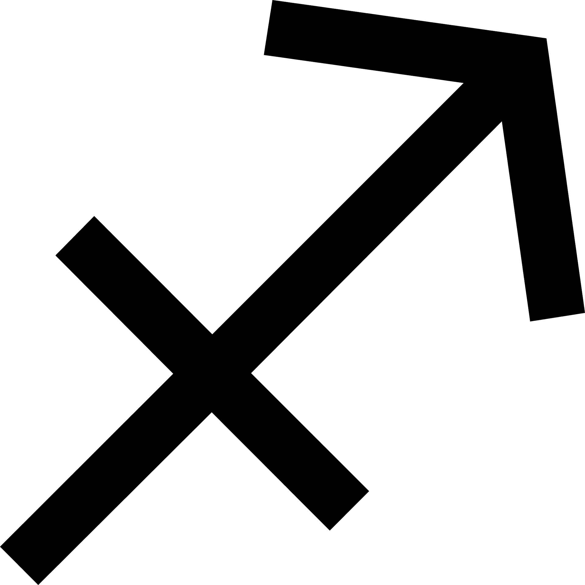Sagittarius Symbol Graphic PNG