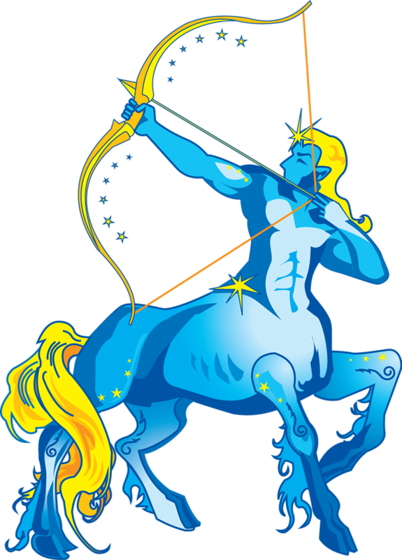 Sagittarius Zodiac Archer Illustration PNG