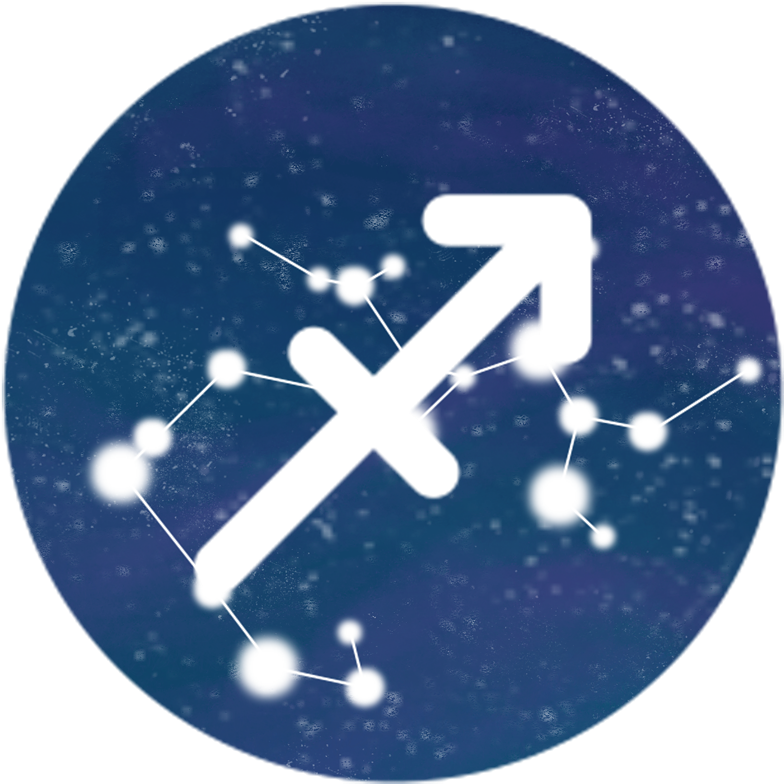 Sagittarius Zodiac Sign Constellation PNG