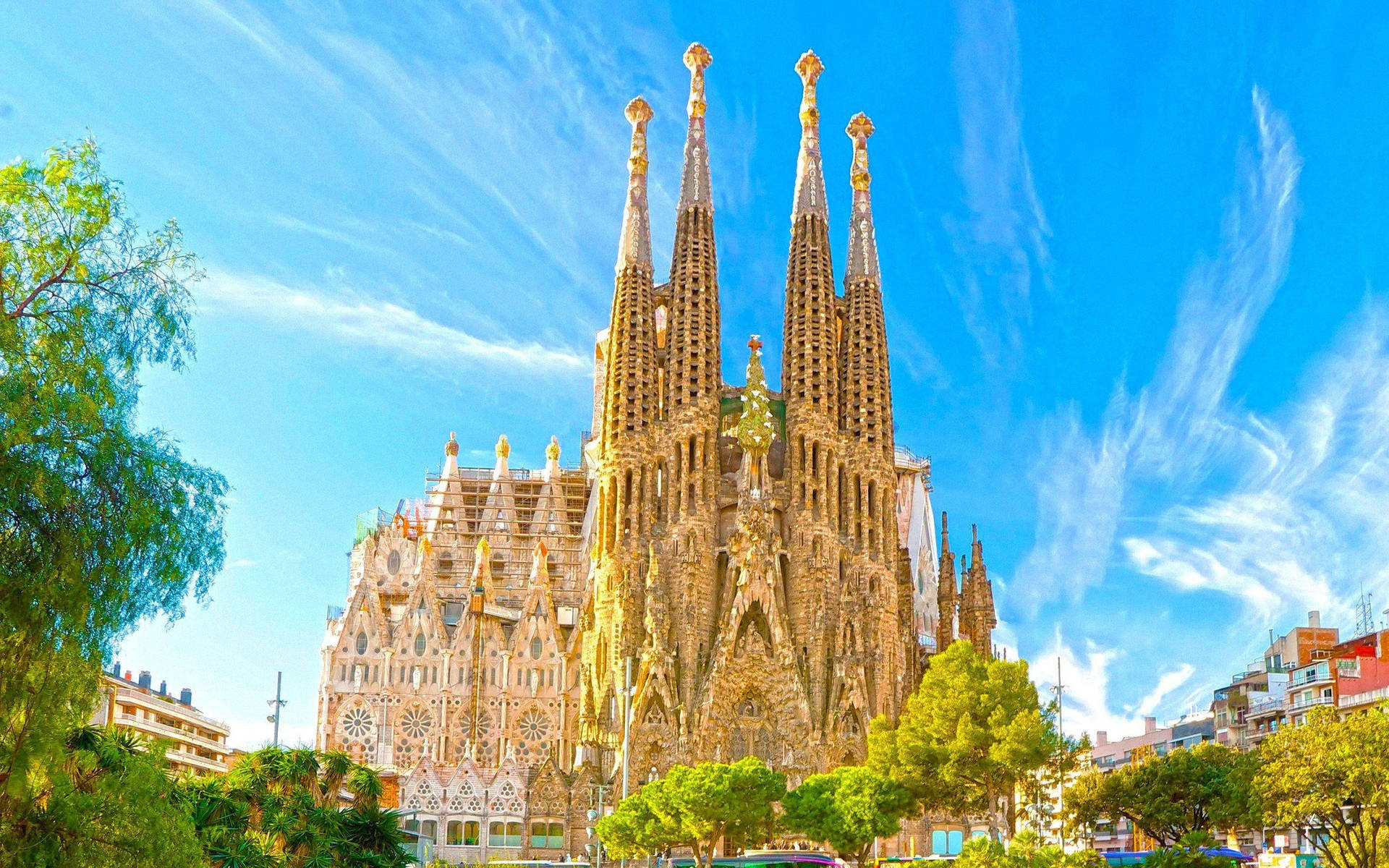 Sagrada Família 2560 X 1600 Wallpaper