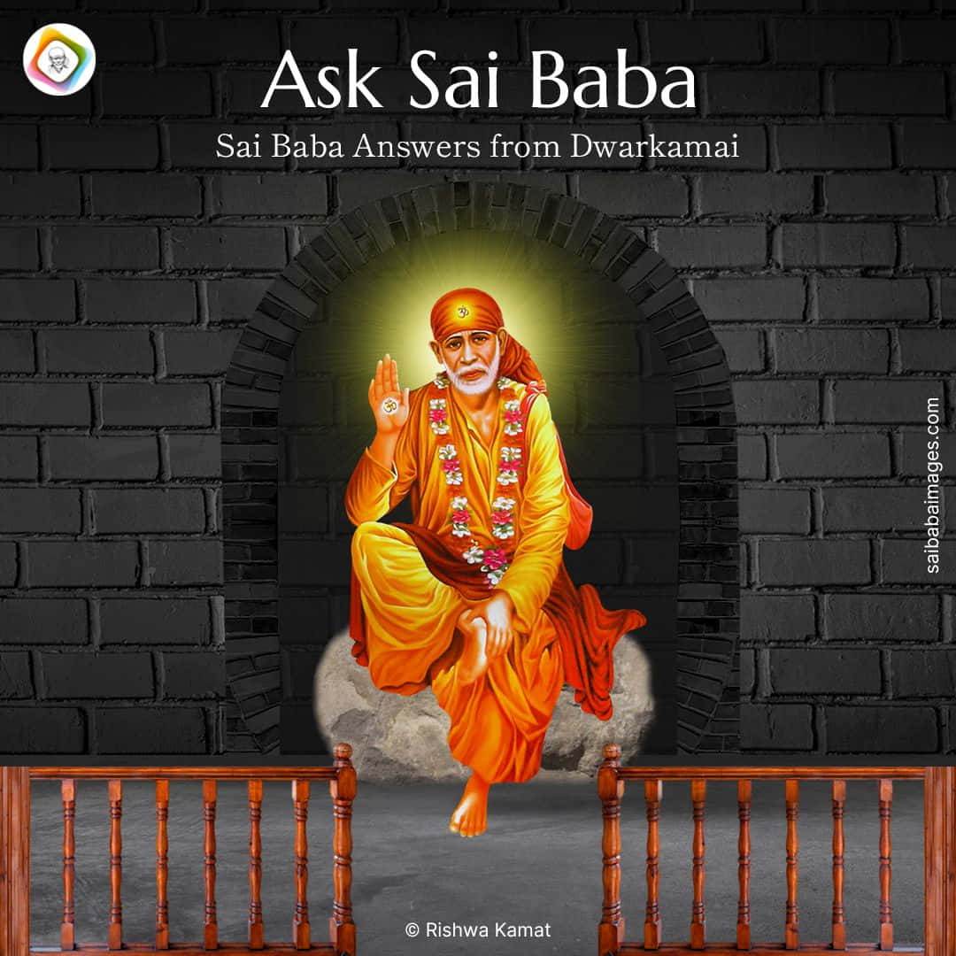 Hittafrid Och Vägledning Från Den Högt Ansedda Indiska Andliga Ledaren Sai Baba.