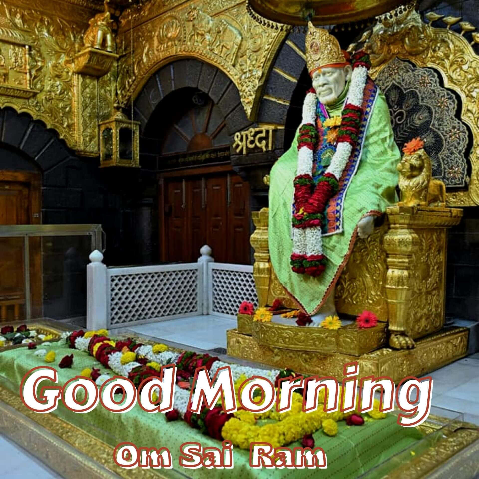 Sai Baba Good Morning Picture