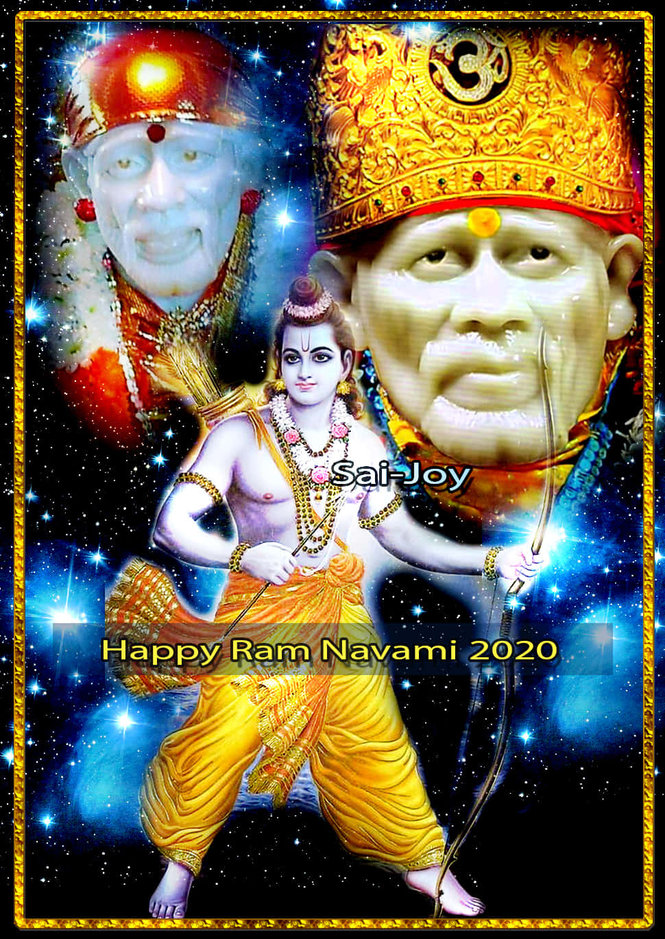 Sai Baba Happy Ram Navami 2020 Picture