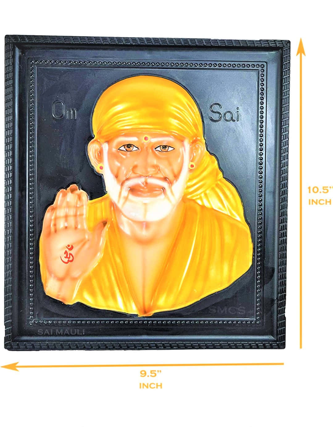 Sai Baba With Measurements Picture