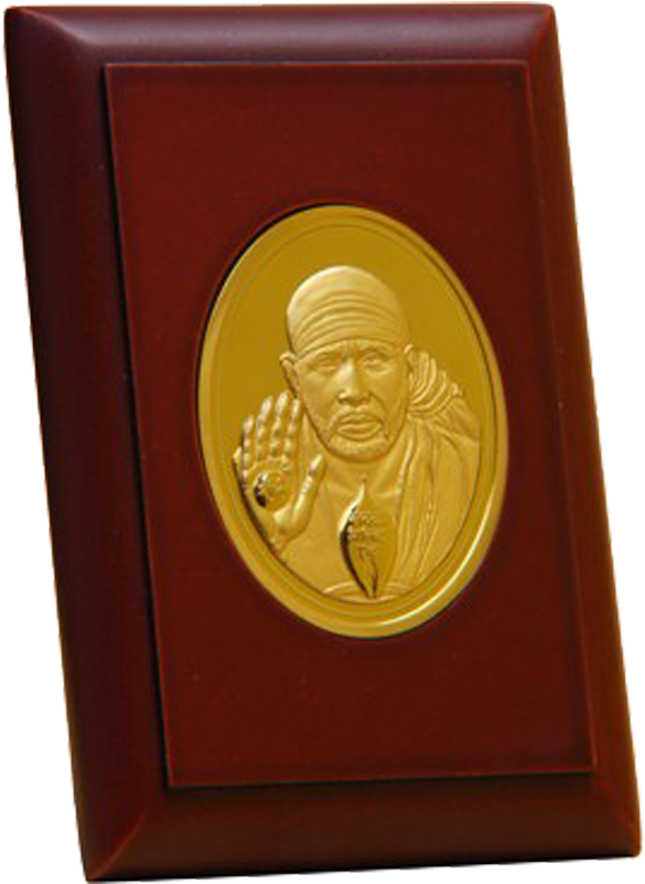 Sai Baba Relief Plaque PNG
