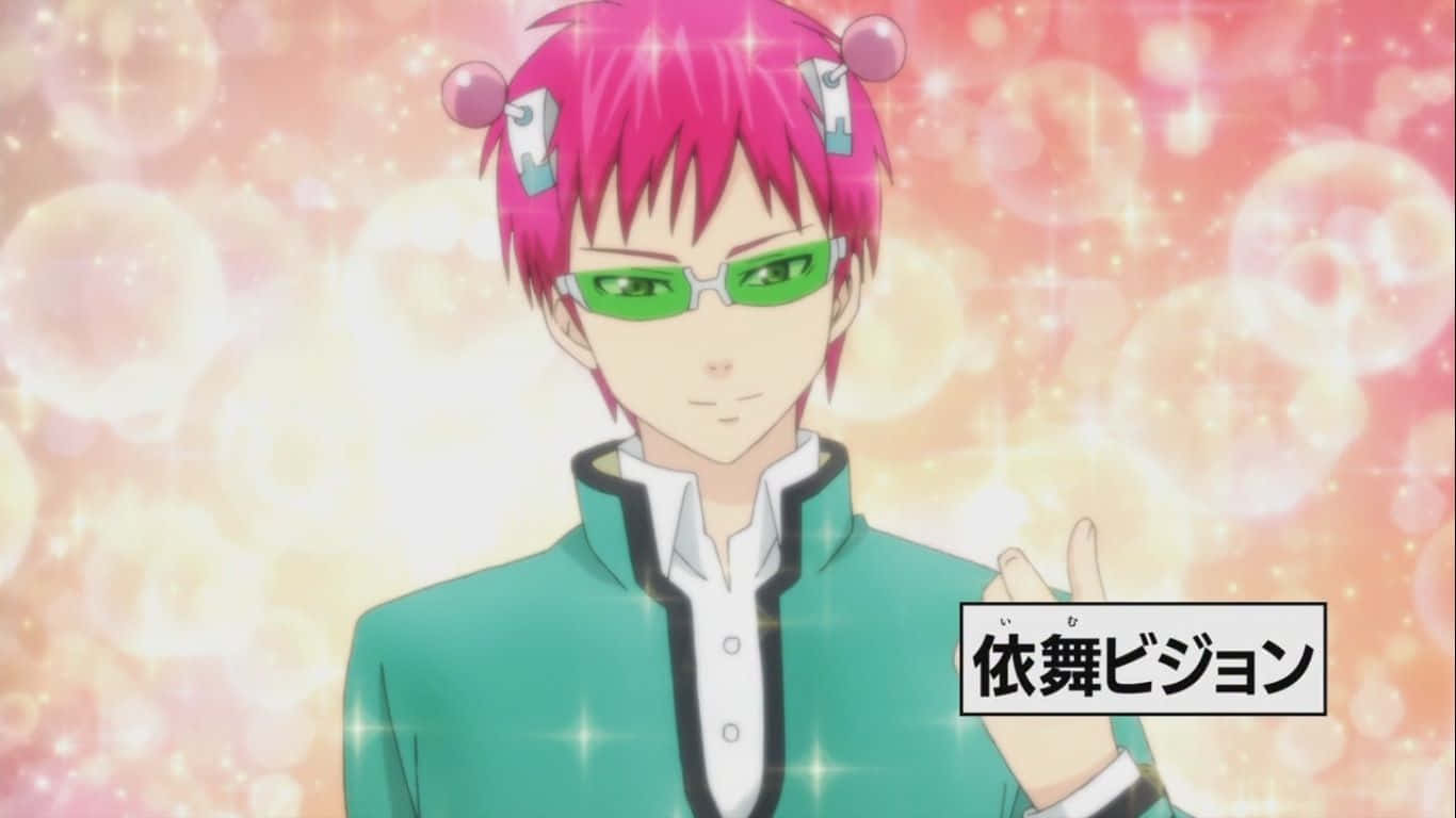 Saiki Kusuo is ready to use his psychic powers! Wallpaper