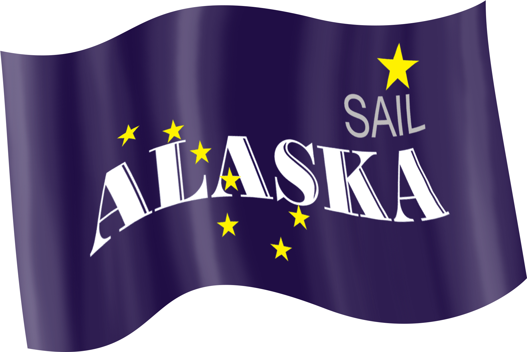 Sail Alaska Promotional Flag PNG