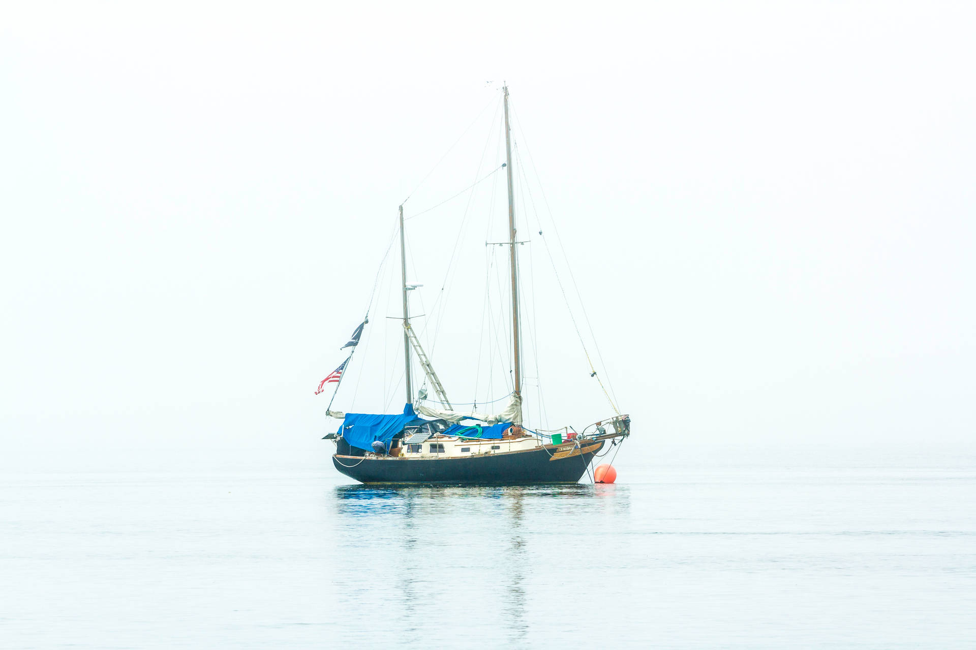 Amarrede Barco De Vela Fondo de pantalla