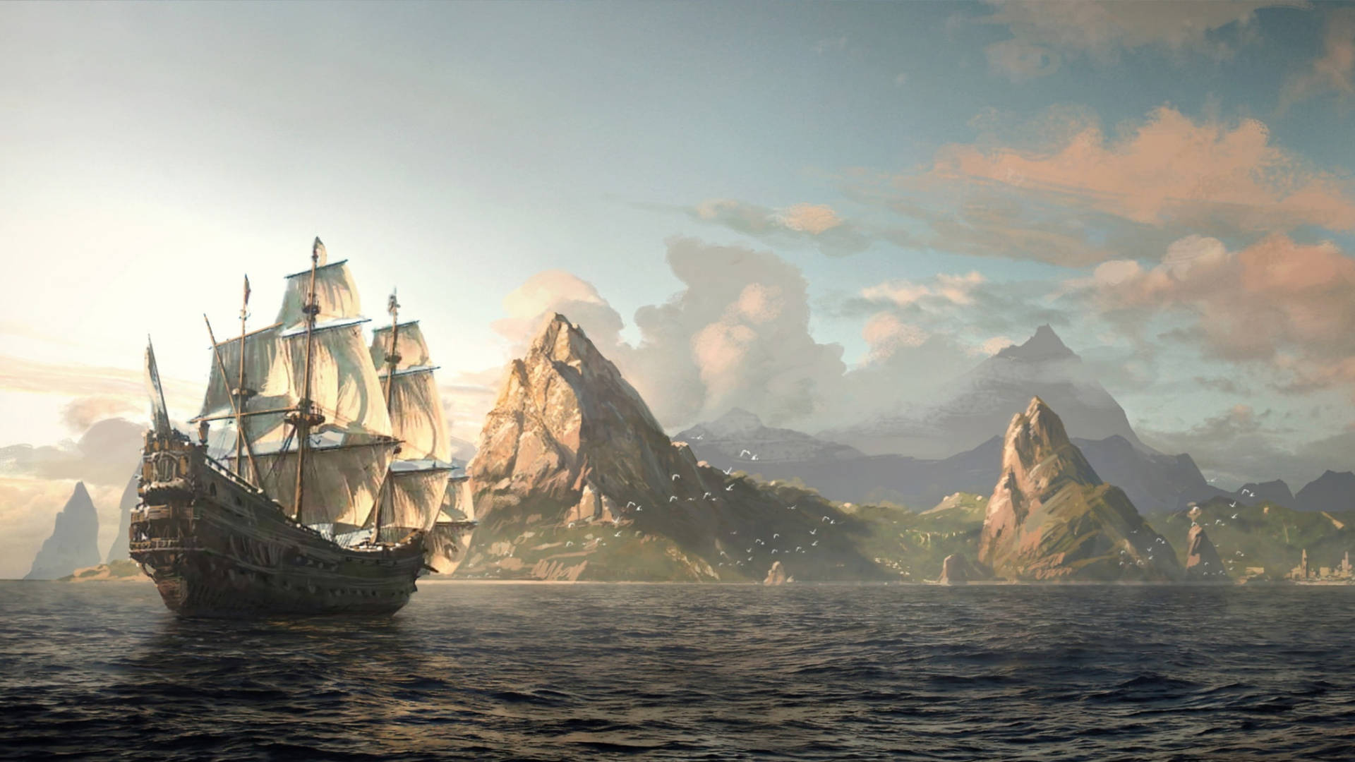 Sailing Ship Assassin's Creed Wallpaper