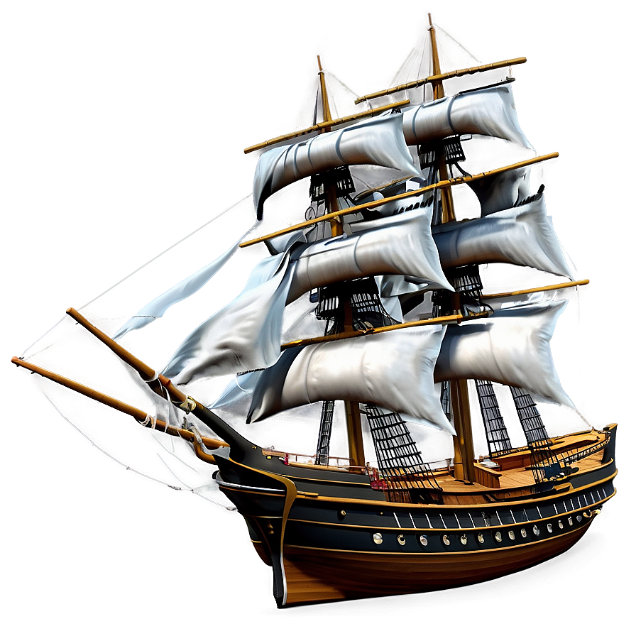 Sailing Ship Png Omc PNG