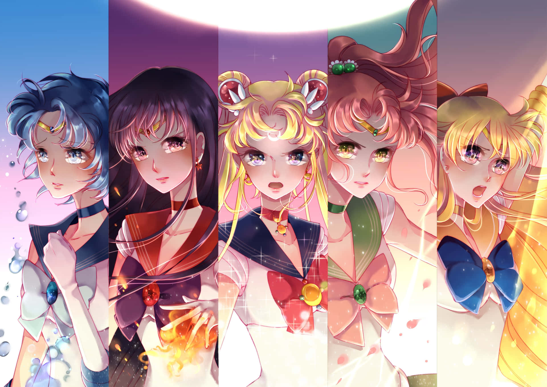 "The Senshi of Courage, Sailor Jupiter" Wallpaper