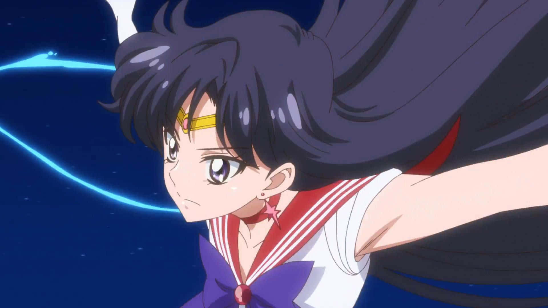 "Sailor Mars is ready to fight for love and justice" Wallpaper