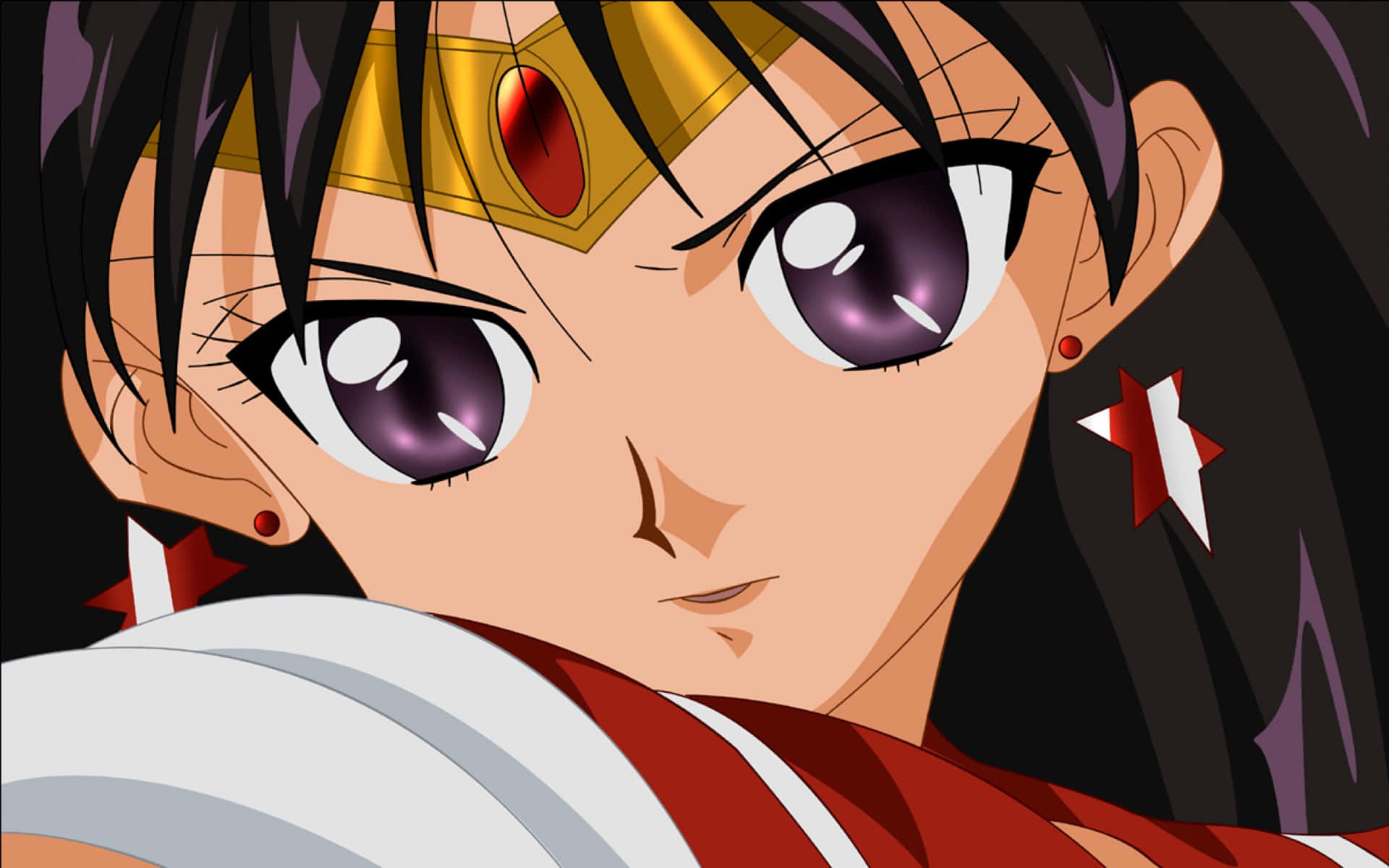 Sailor Mars, the guardian of fire and passion Wallpaper