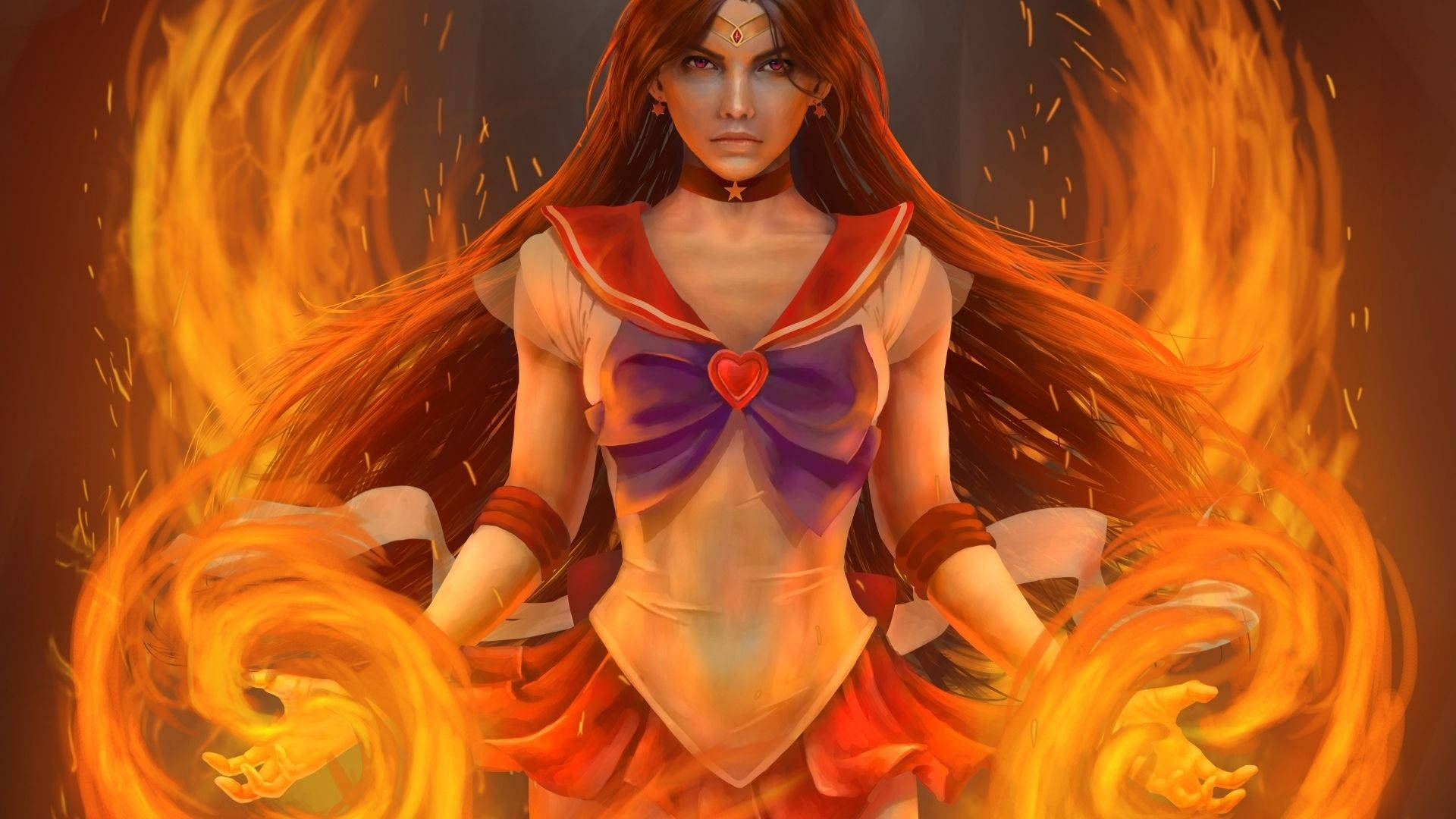 Sailor Mars Fire Girl