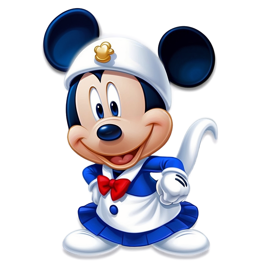 Sailor Mickey Mouse Outfit Png 05032024 PNG