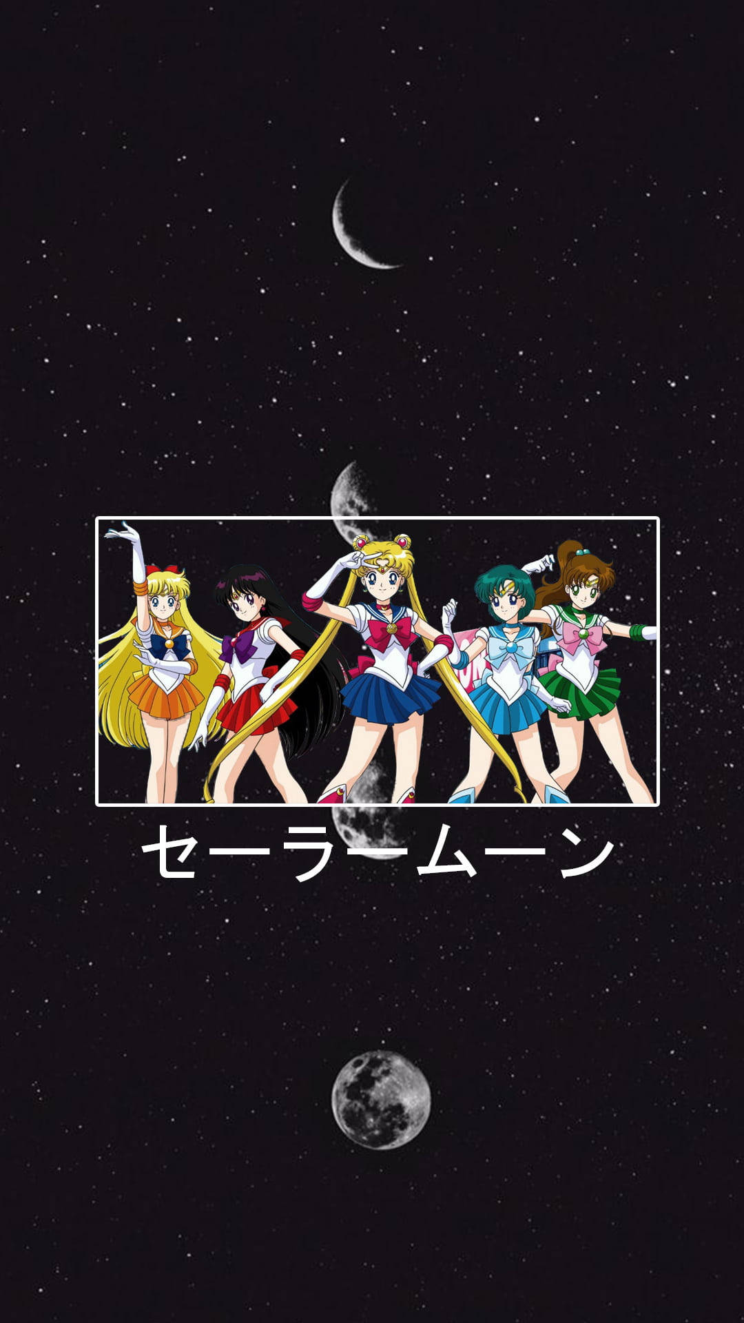 Sailormoon Estética Chica Anime Iphone Fondo de pantalla