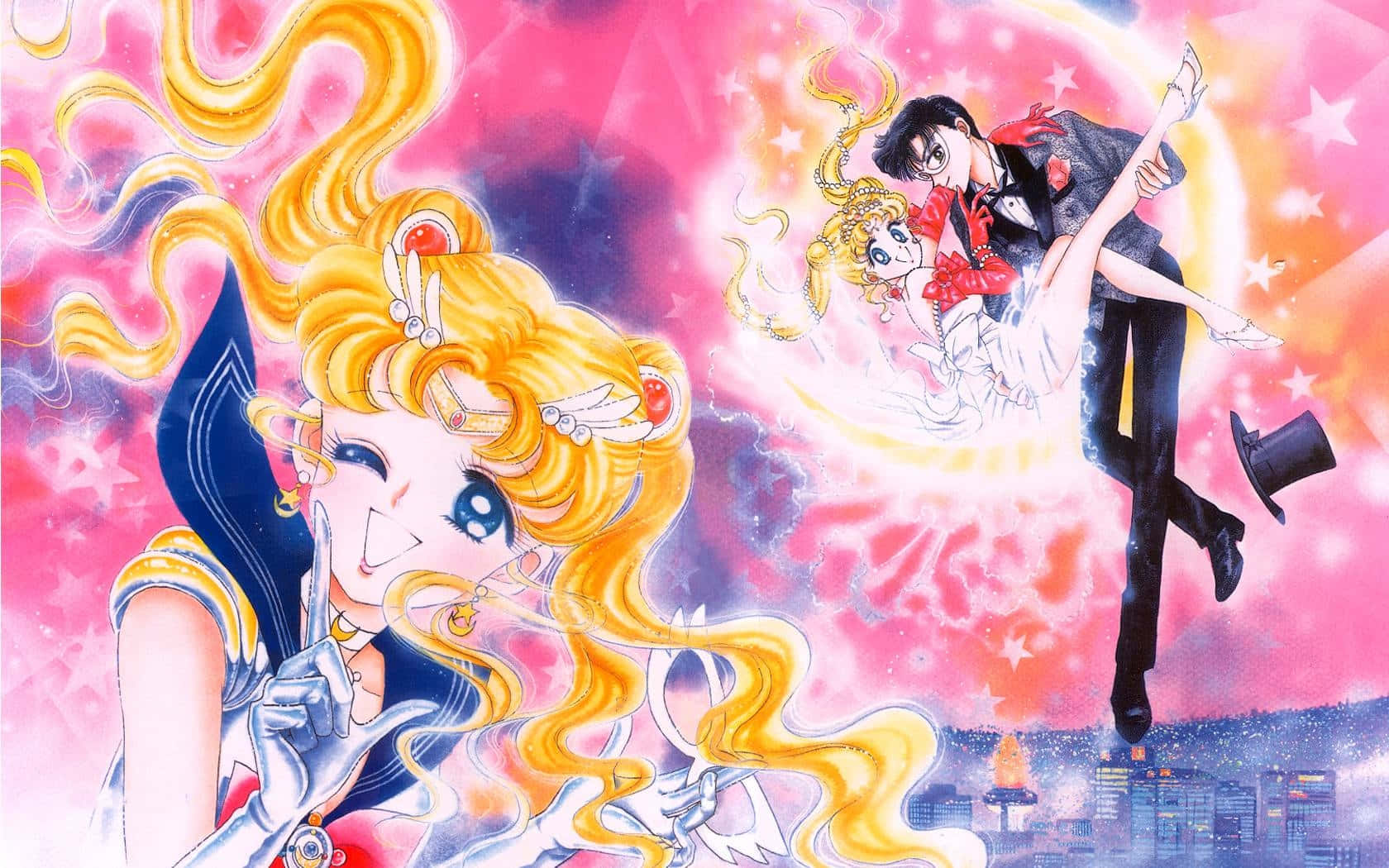 Sailor Moon in all her magical glory!