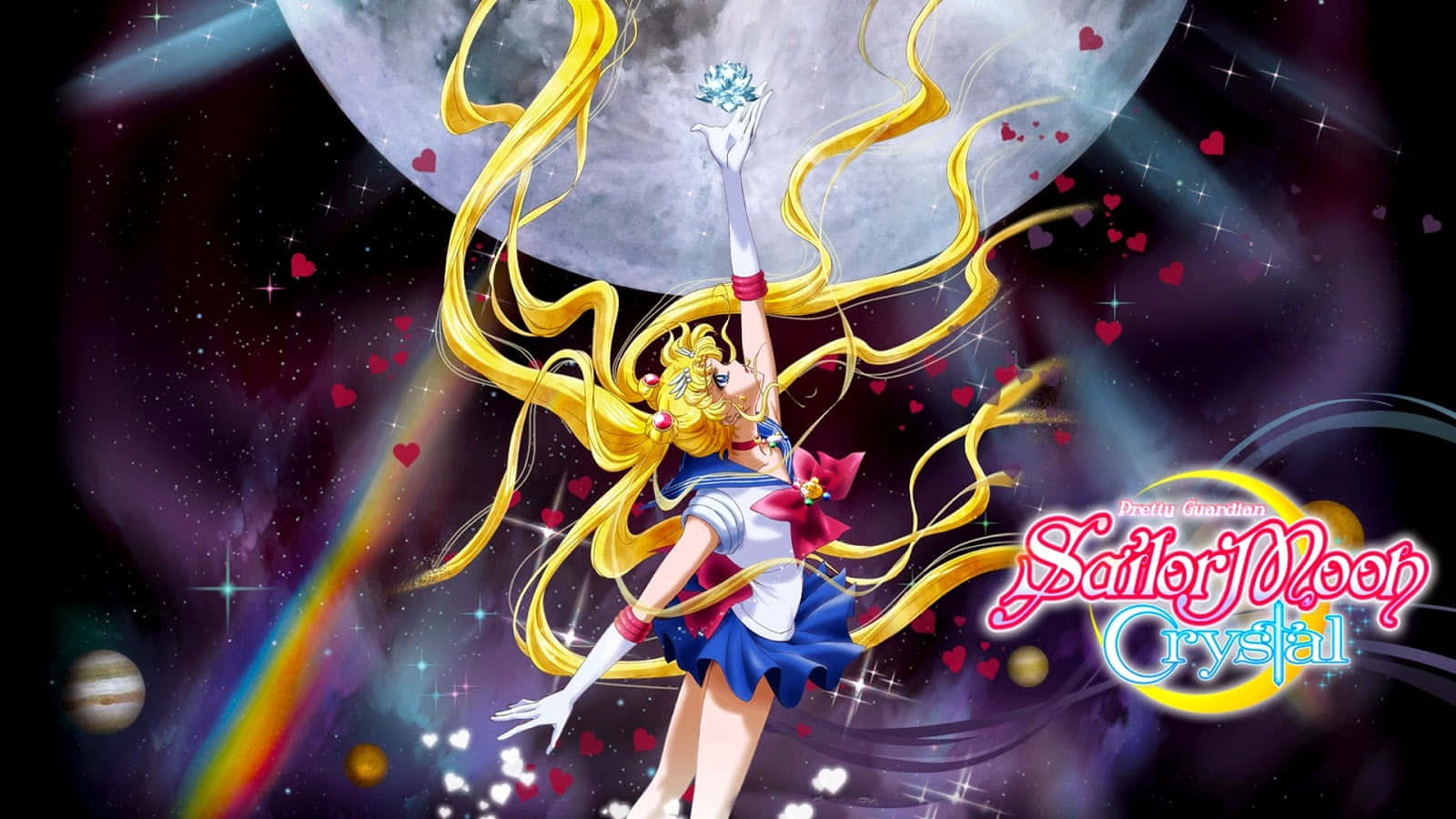Sailormoon Wird In Eine Magische Welt Transportiert.