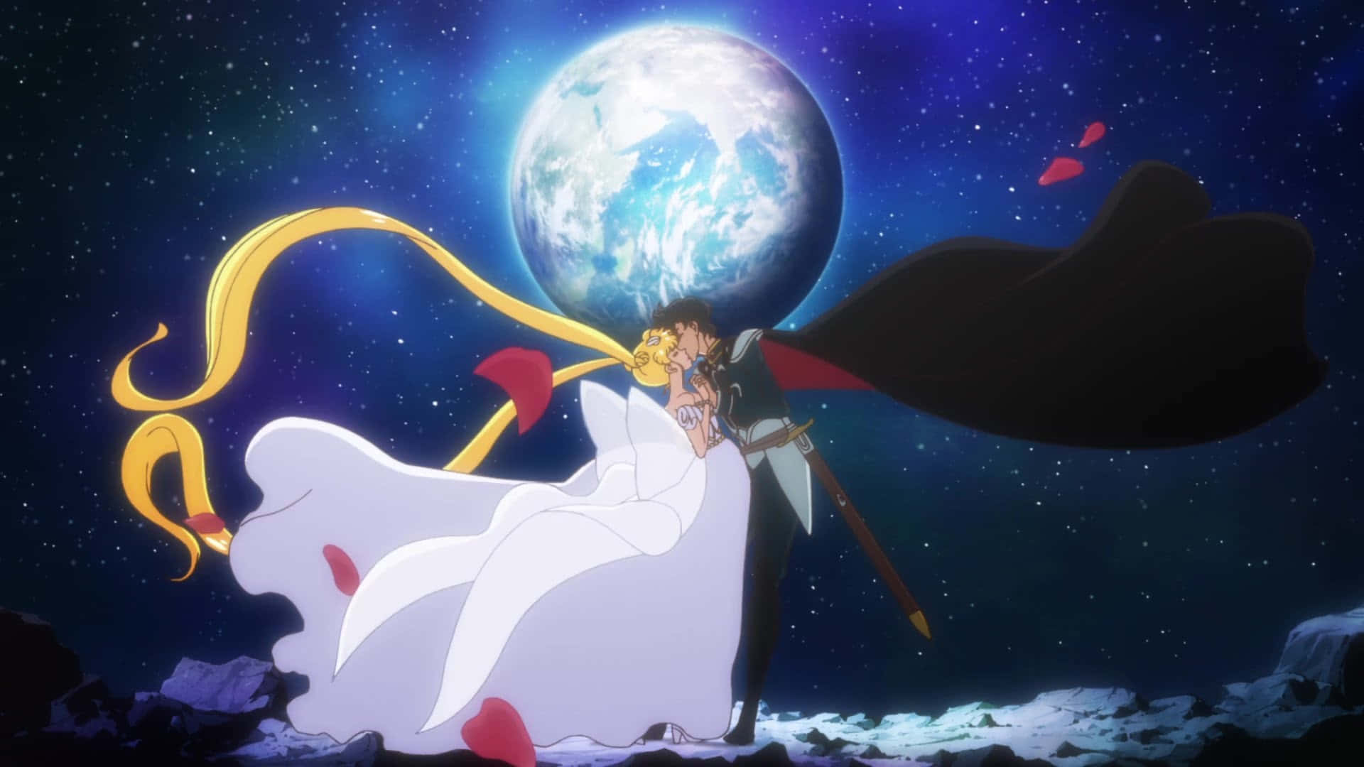 Einemagische Verwandlung: Sailor Moon Kommt, Um Den Tag Zu Retten
