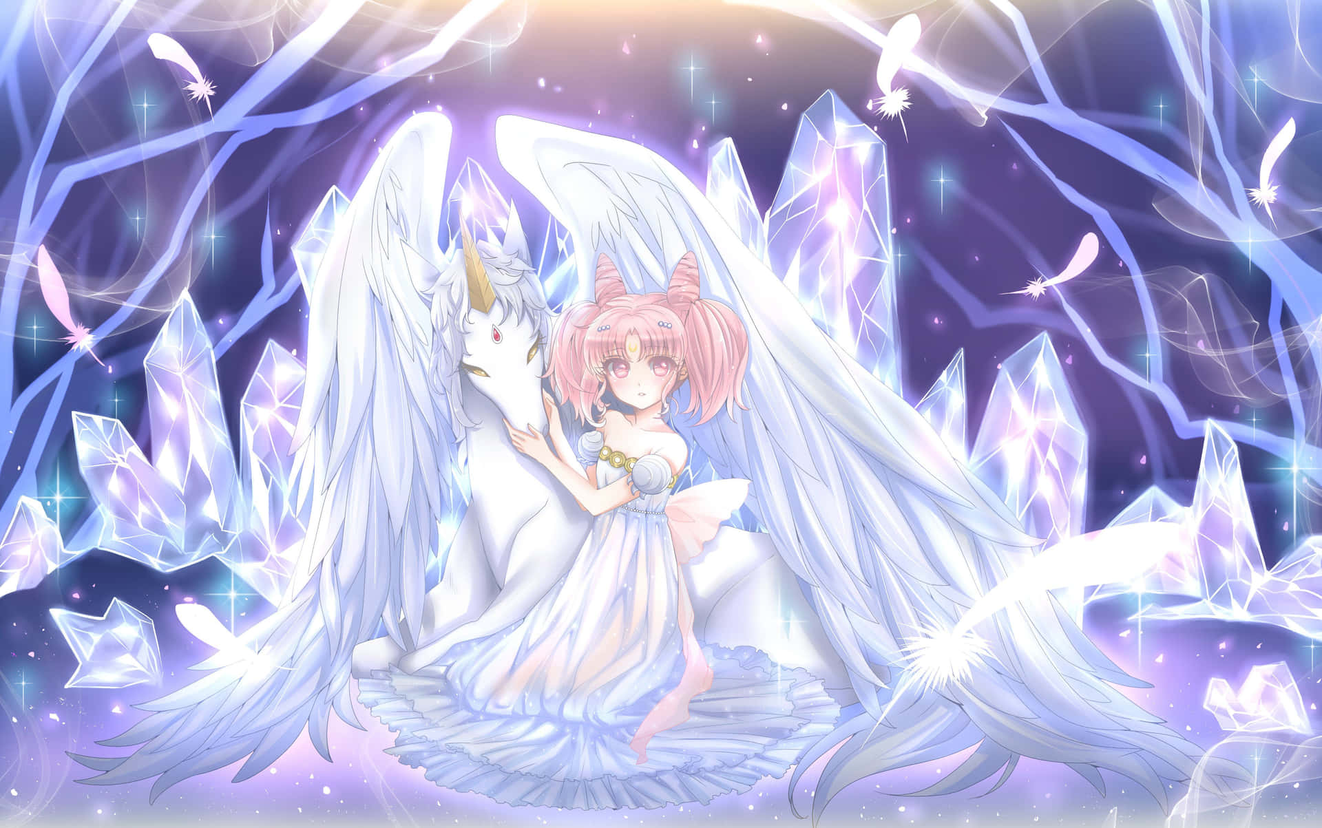 The eternal Sailor Moon, Chibiusa Wallpaper