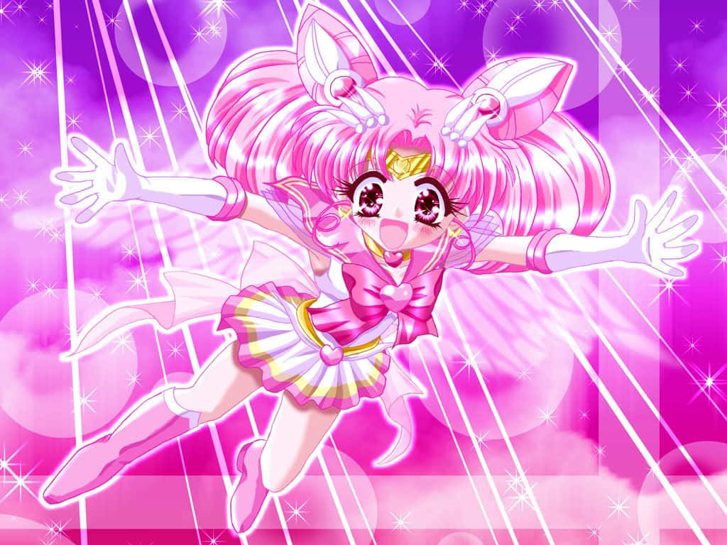 "Chibiusa, the eternally beloved daughter of Sailor Moon" Wallpaper