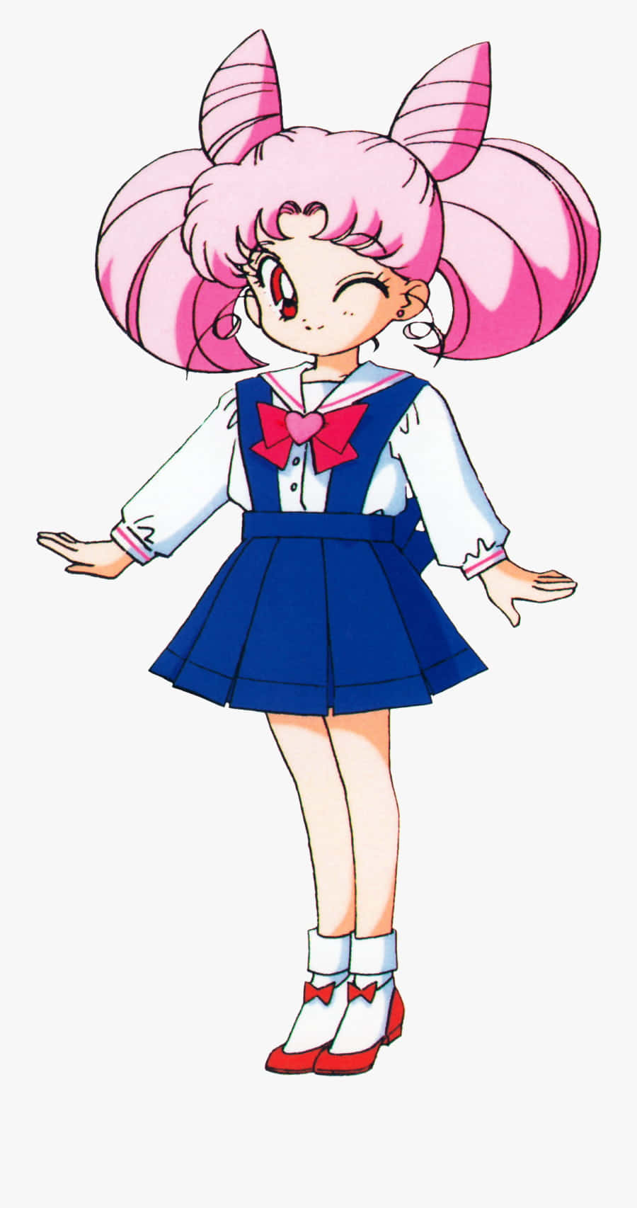 Chibiusatrae Justicia Con El Poder De Las Sailor Senshi - Fondo de pantalla