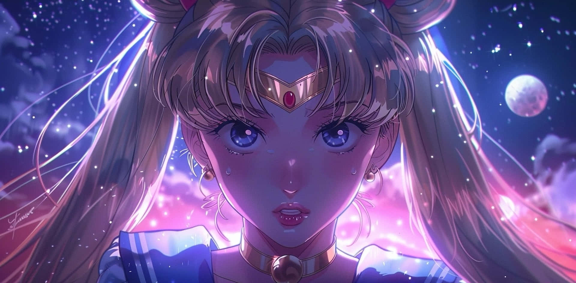Sailor Moon Cosmic Reflection Wallpaper