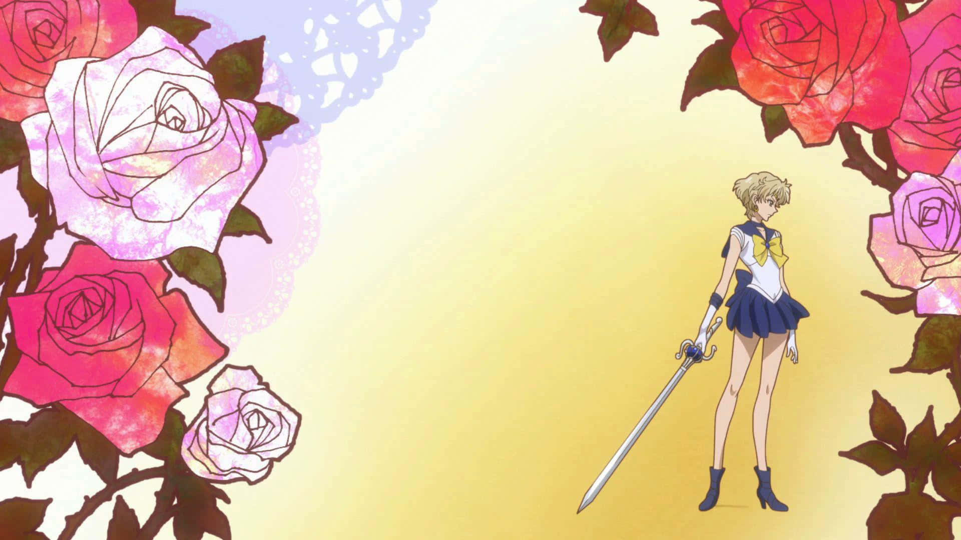 Preparatiper Un'eterna Trasformazione Con Sailor Moon Crystal 🌙 Sfondo