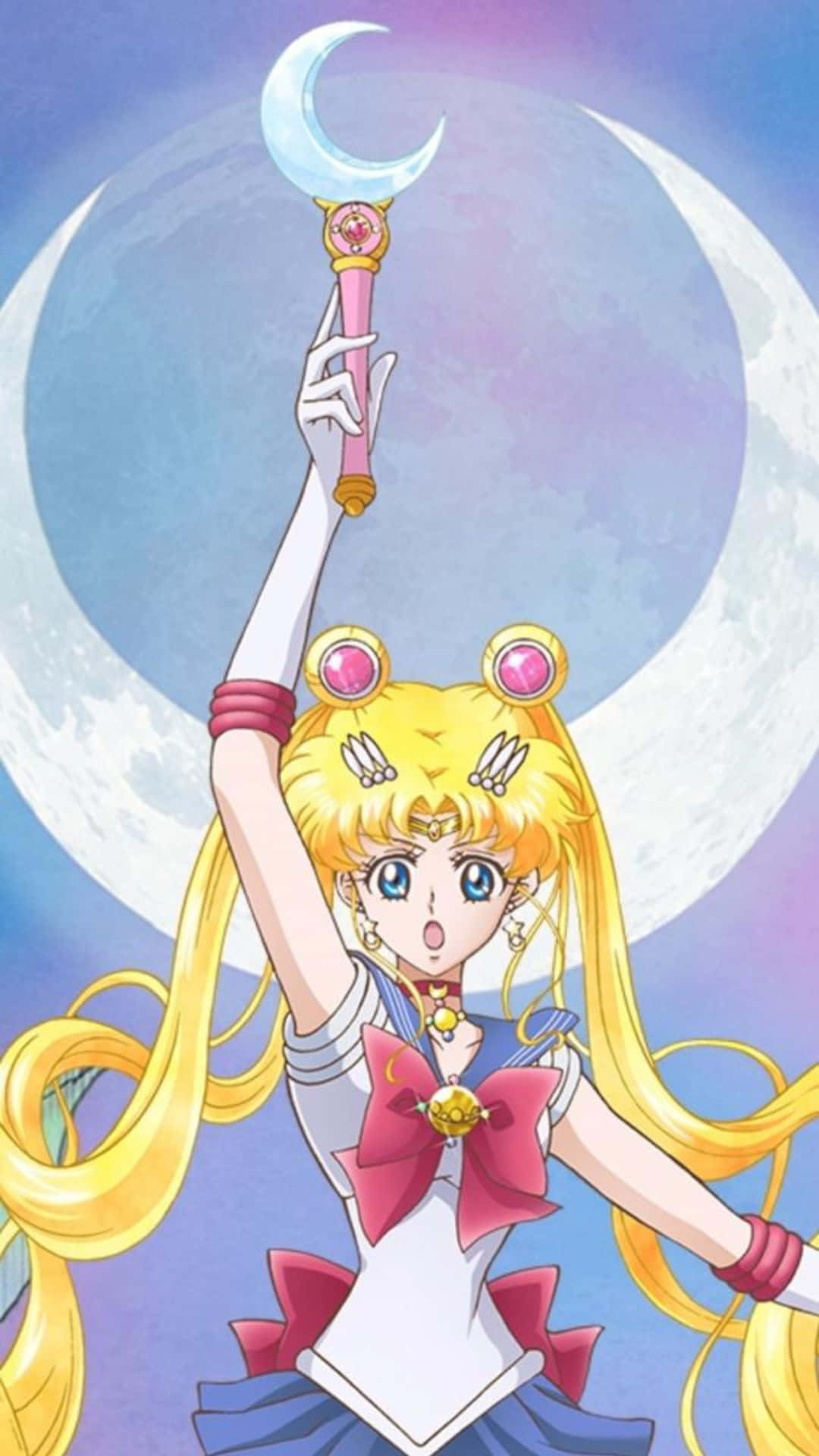 Get stuck in the world of Sailor Moon with the new iPad! Wallpaper